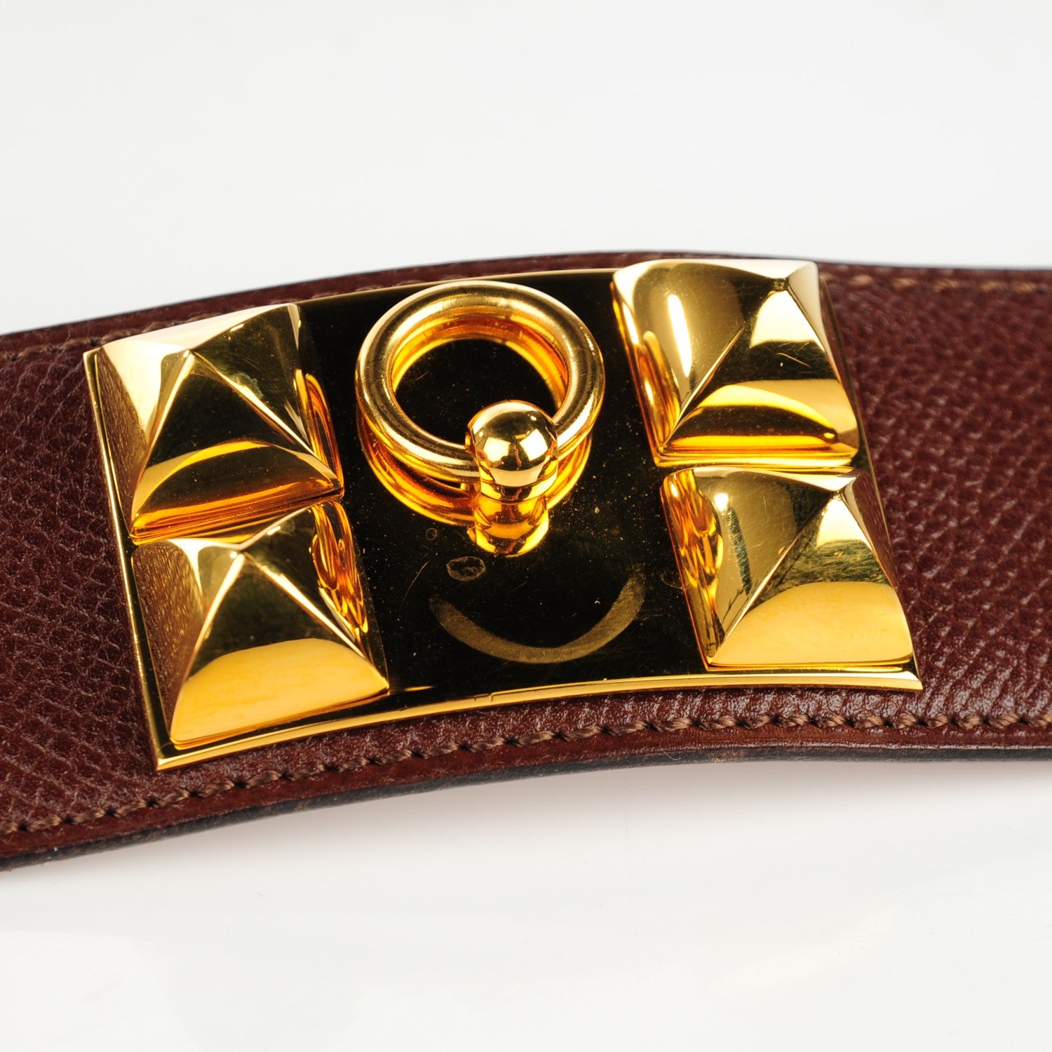 Hermes Courchevel Collier De Chien CDC Belt 70 7 of 9