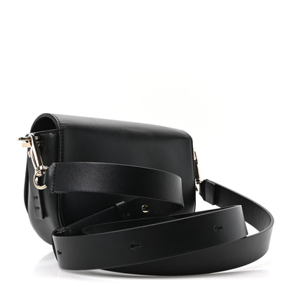 Valentino Garavani Calfskin VLogo Walk Shoulder Bag Black 3 of 9