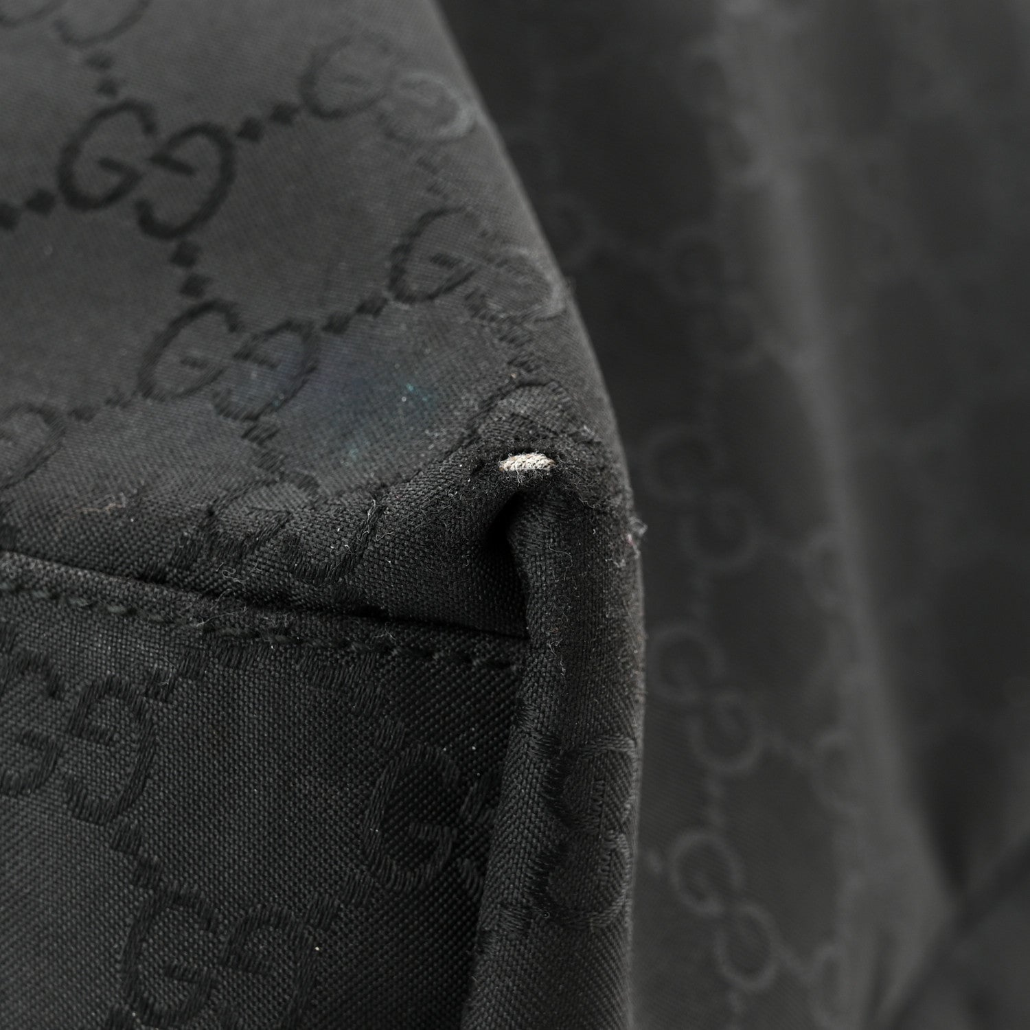 Gucci Nylon Monogram Tote Black 11 of 11