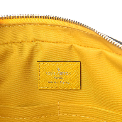 Louis Vuitton Taiga Porte Documents Voyage PM Yellow Altair 6 of 9