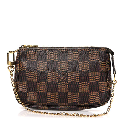 Louis Vuitton Damier Ebene Mini Pochette 1 of 10