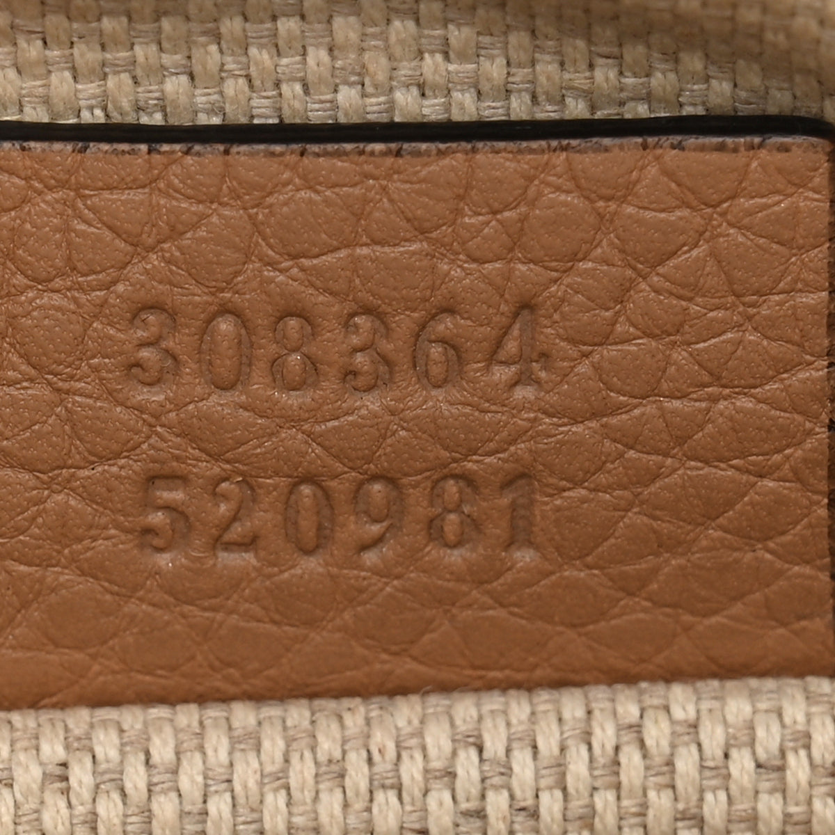 Pebbled Calfskin Small Soho Disco Bag Rose Beige