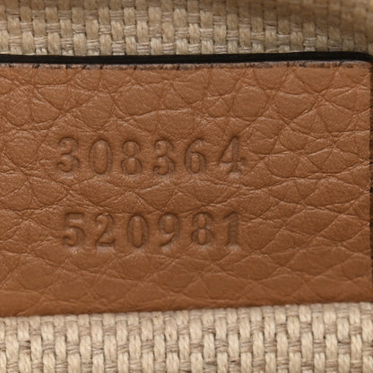 Gucci Pebbled Calfskin Small Soho Disco Bag Rose Beige 7 of 15
