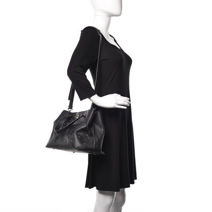 MCM Visetos Large Tote Black 3 of 17