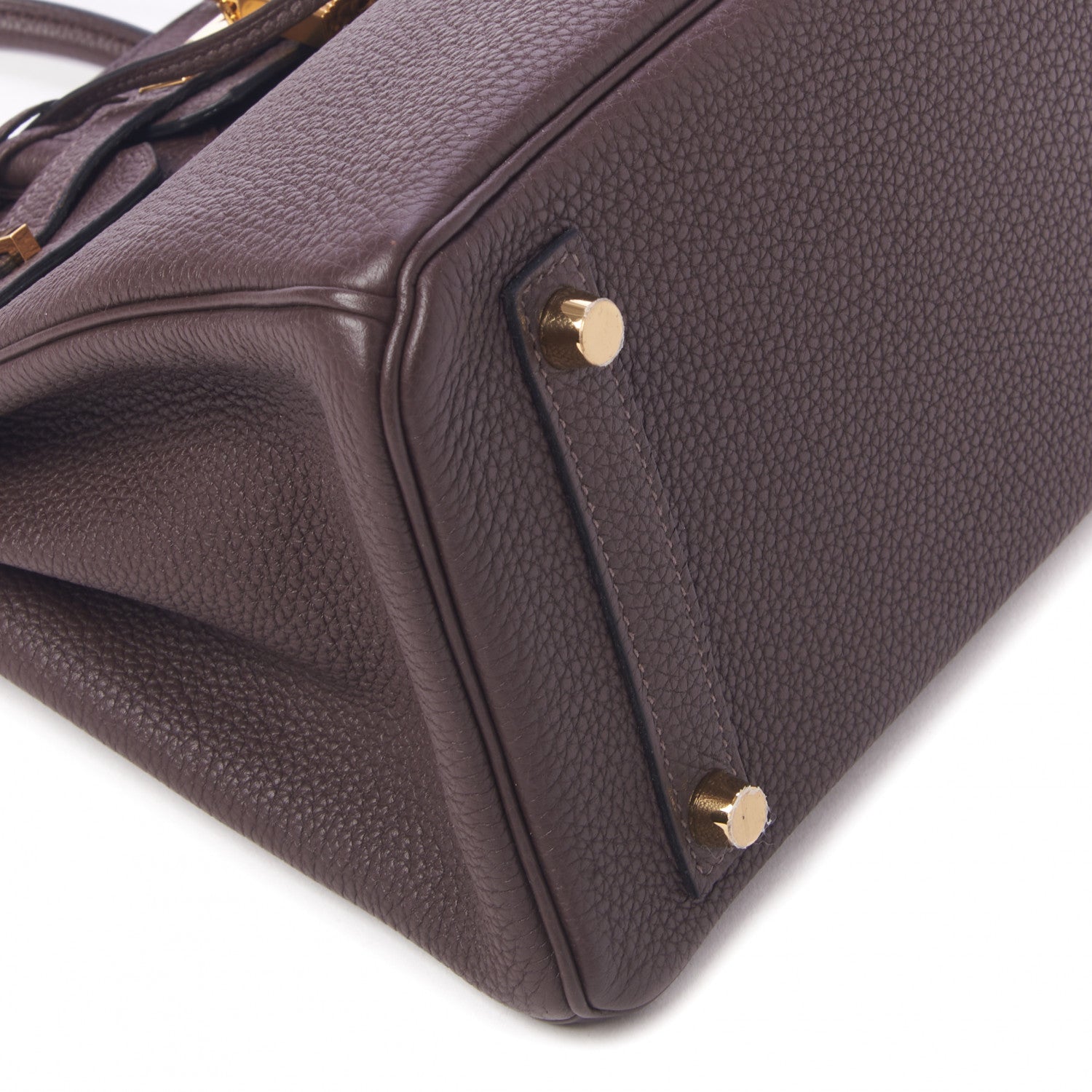 Hermes Togo Birkin 25 Chocolate 7 of 33
