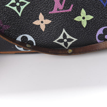 Louis Vuitton Monogram Multicolor Pochette Accessories Black 13 of 14