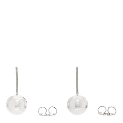 Tiffany Sterling Silver 8mm HardWear Ball Earrings 3 of 4
