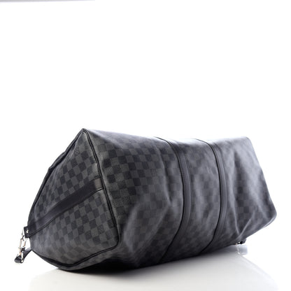 Louis Vuitton Damier Graphite Keepall Bandouliere 55 3 of 8