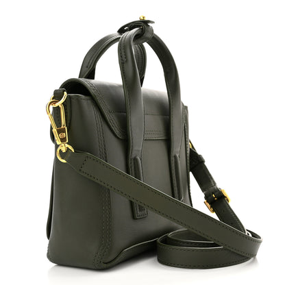 3.1 Phillip Lim Calfskin Mini Pashli Satchel Military Green 3 of 13