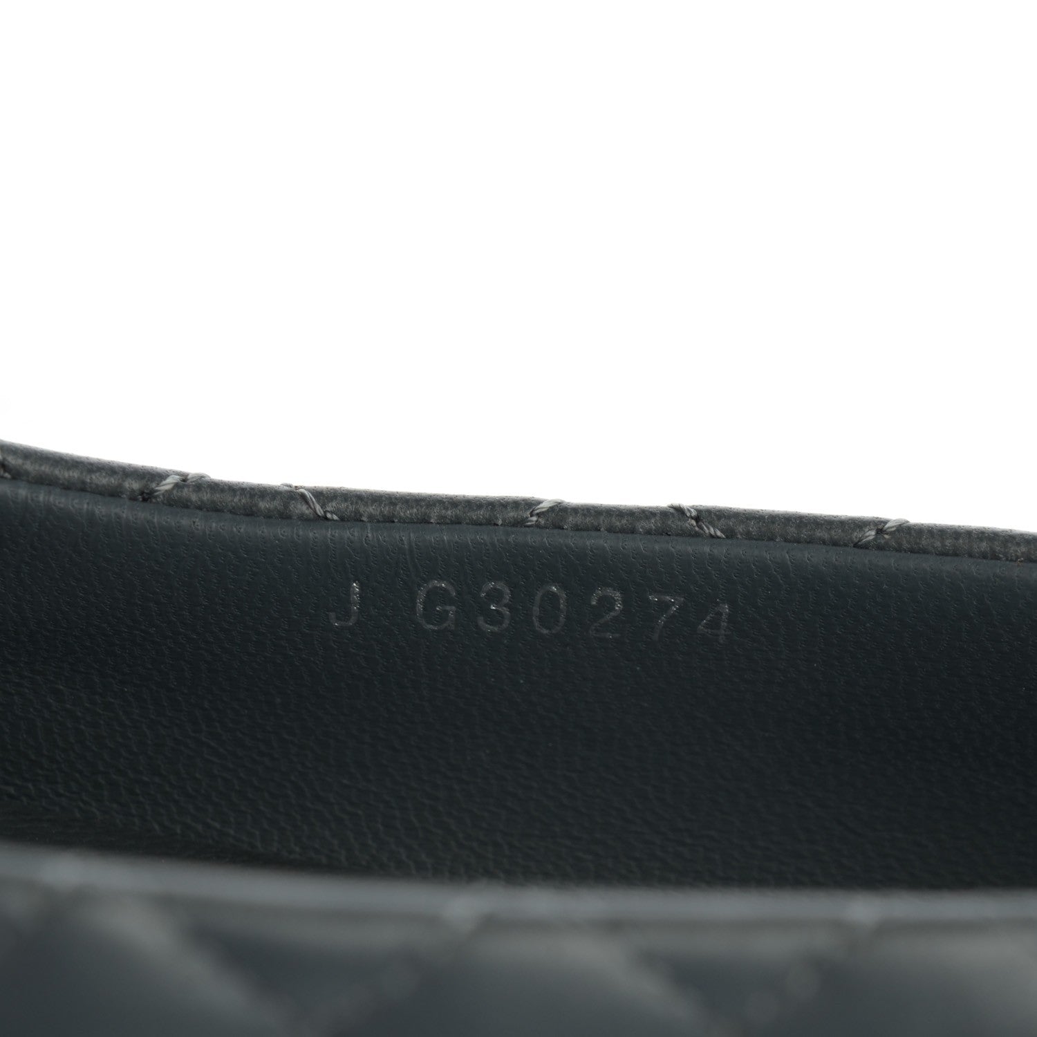 Chanel Lambskin Quilted Cap Toe CC Ballerina Flats 39.5 Charcoal Black 3 of 11
