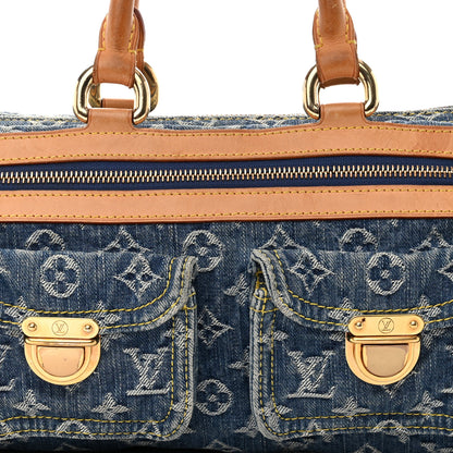 Louis Vuitton Monogram Denim Neo Speedy Blue 5 of 18