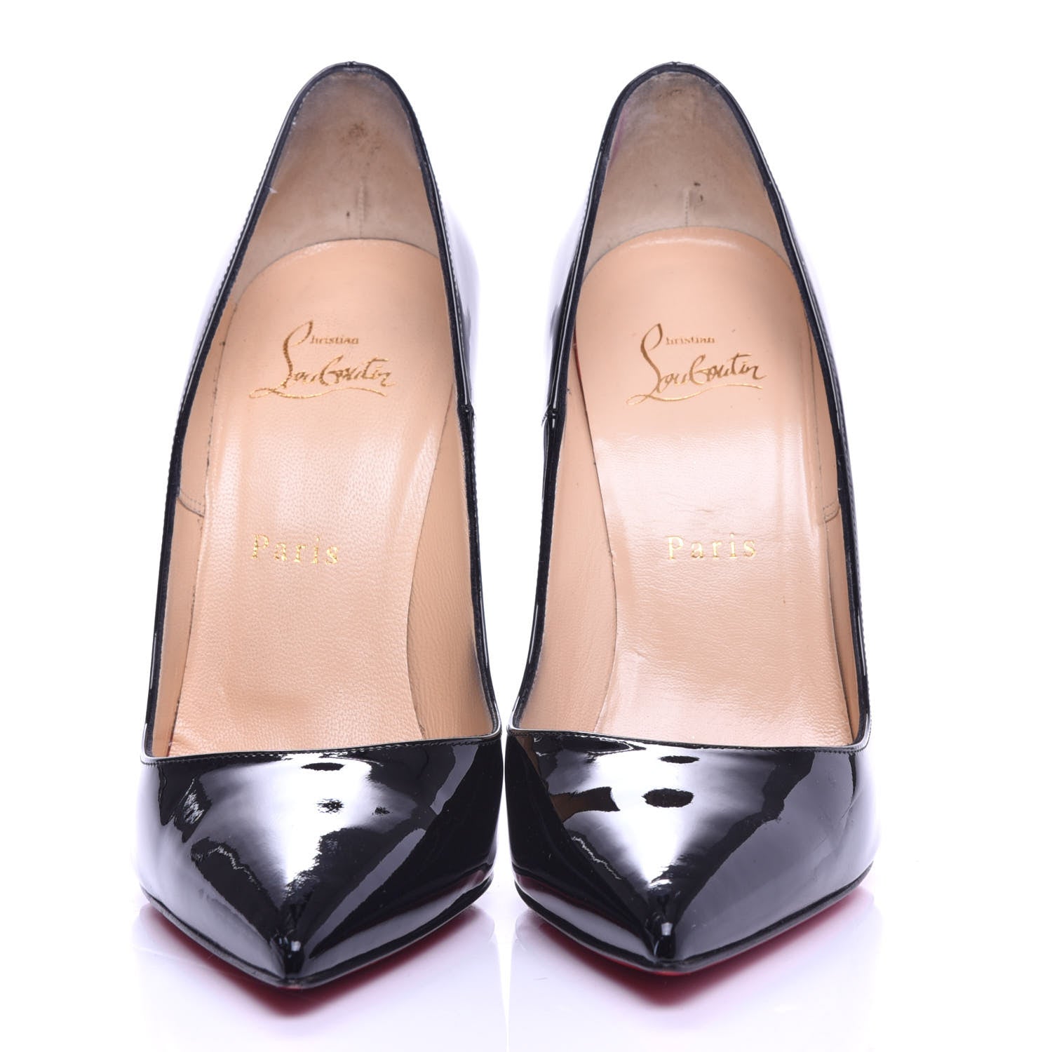 Christian Louboutin Patent So Kate 120 Pumps 38 Black 2 of 8