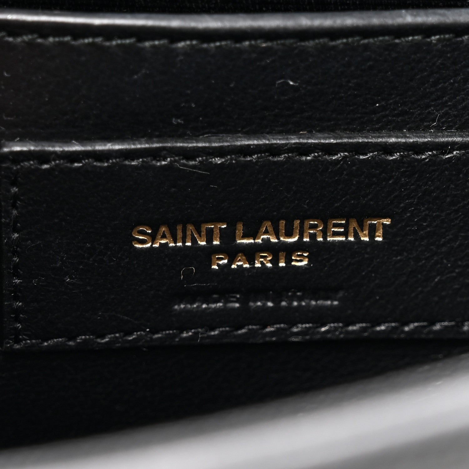 Saint Laurent Grain De Poudre Small Monogram Kate Satchel Black 6 of 12
