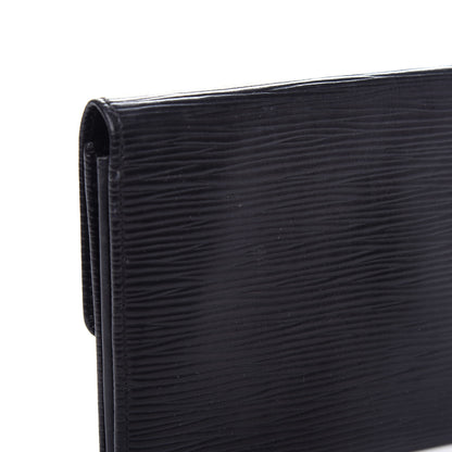 Louis Vuitton Epi Sarah Wallet Black 7 of 8
