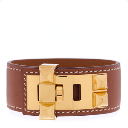 Hermes Swift Collier de Chien CDC 24 T2 Bracelet Gold 1 of 5