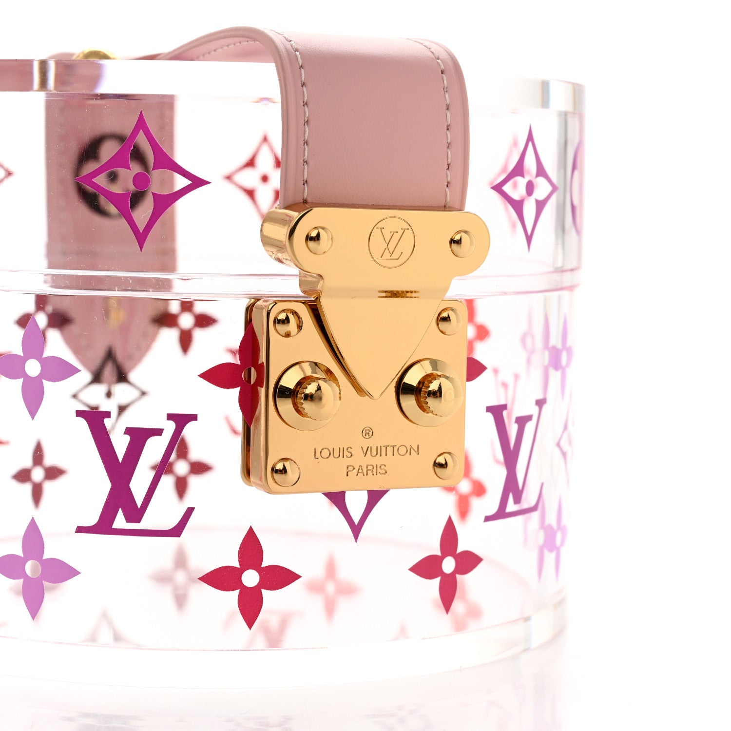 Louis Vuitton Transparent Plexiglass Box Scott Rose Ballerine 5 of 9