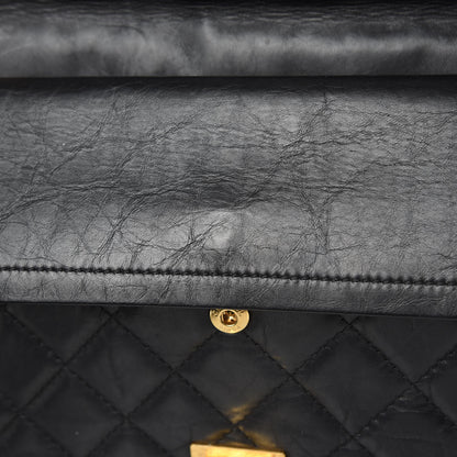 Chanel Aged Calfskin Quilted 2.55 Reissue 226 Flap Black 15 of 18