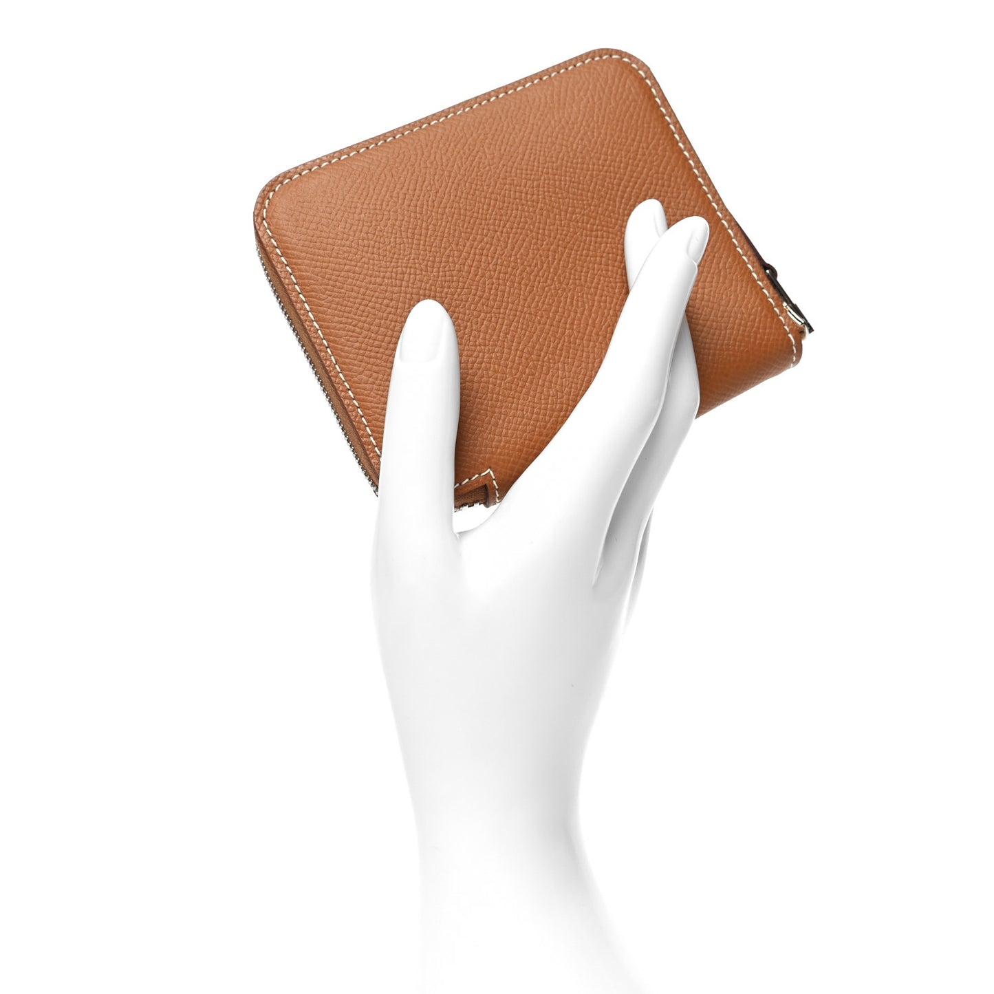 Epsom Silk'in Compact Wallet Gold