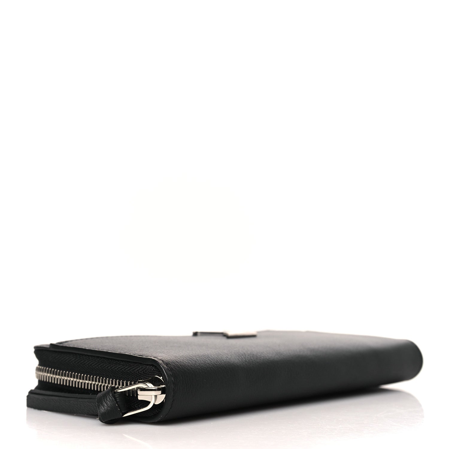 Louis Vuitton Calfskin Zippy Lockme Wallet Black 4 of 6