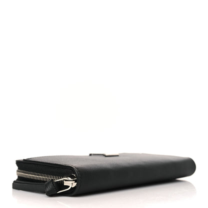 Louis Vuitton Calfskin Zippy Lockme Wallet Black 4 of 6