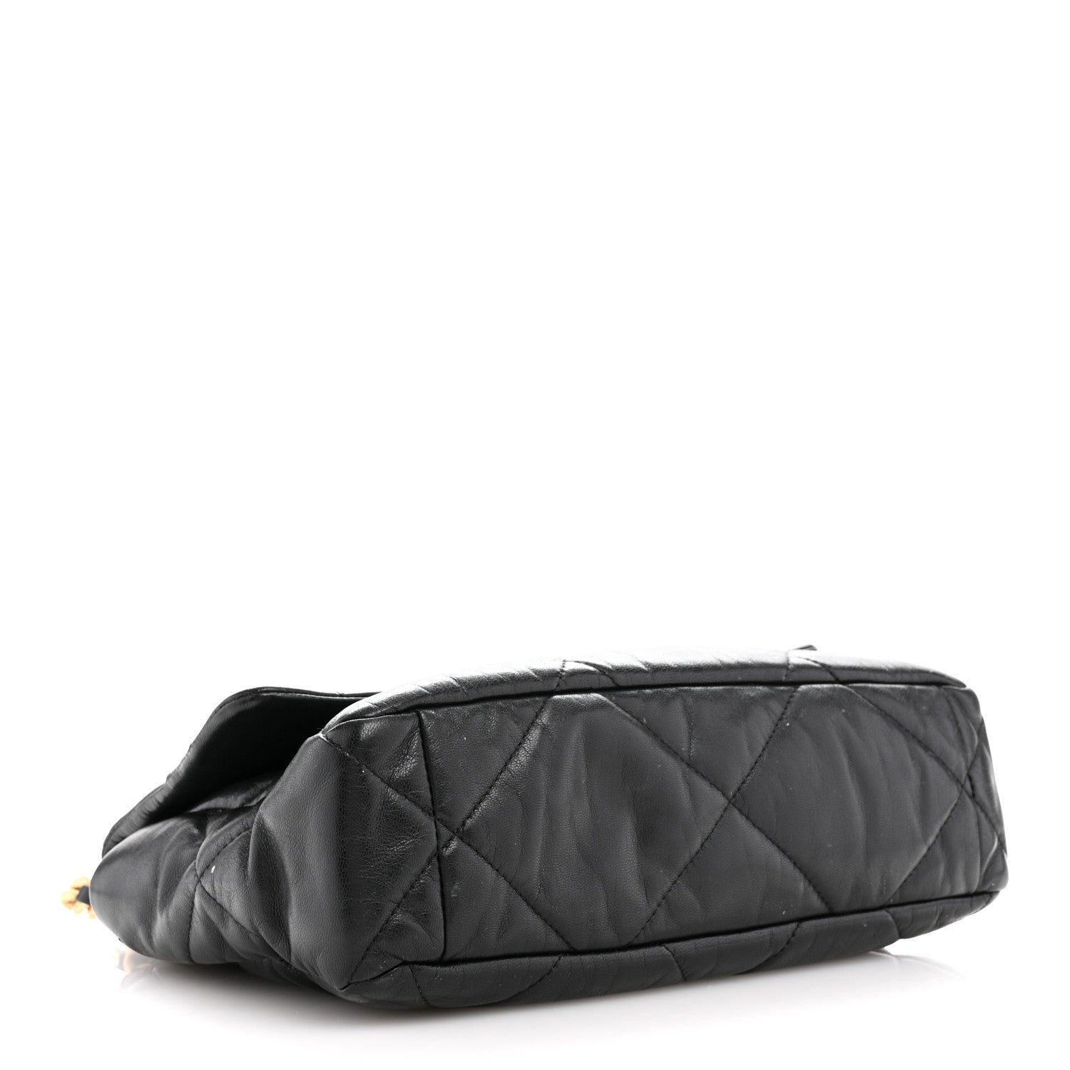 Chanel Lambskin Quilted Large Chanel 19 Flap Black 4 of 15