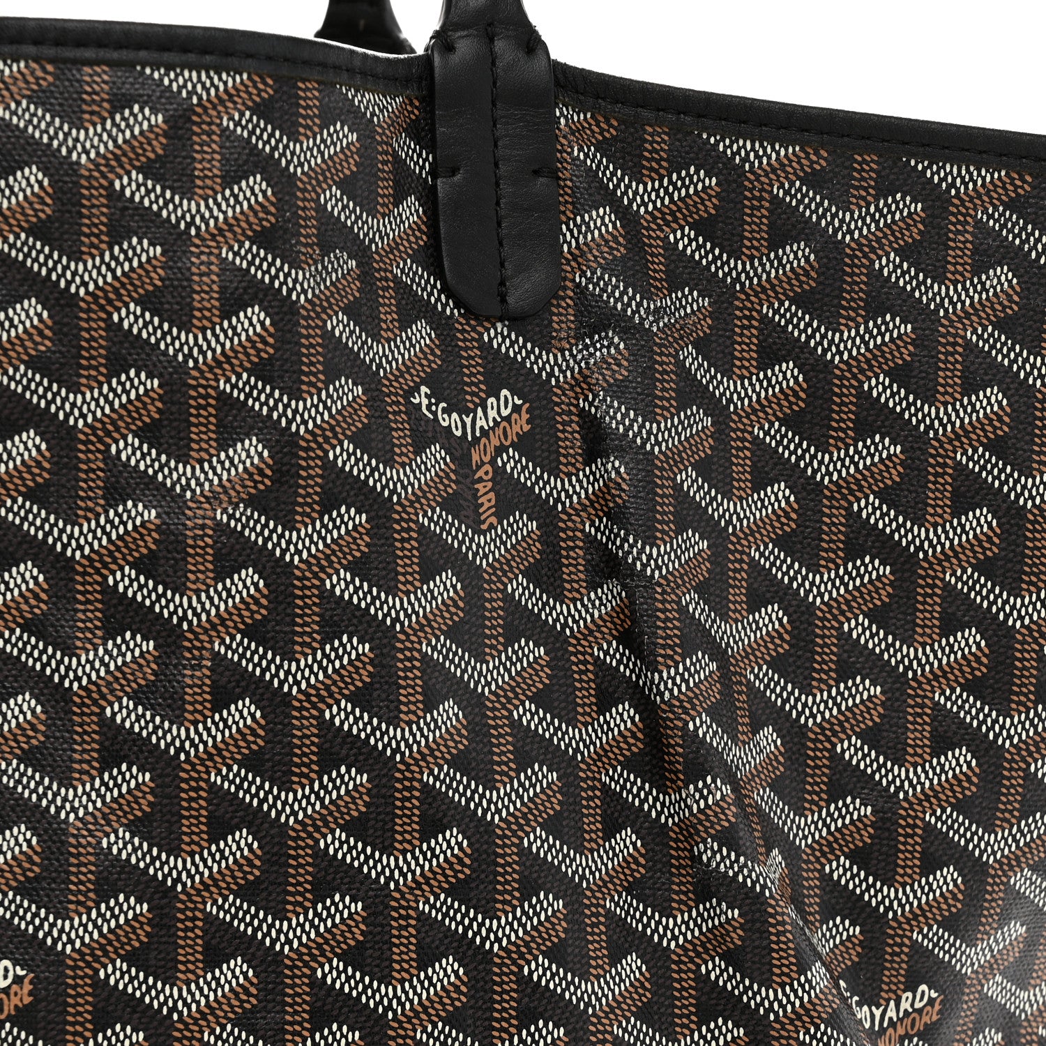 Goyard Goyardine Saint Louis GM Black 12 of 14