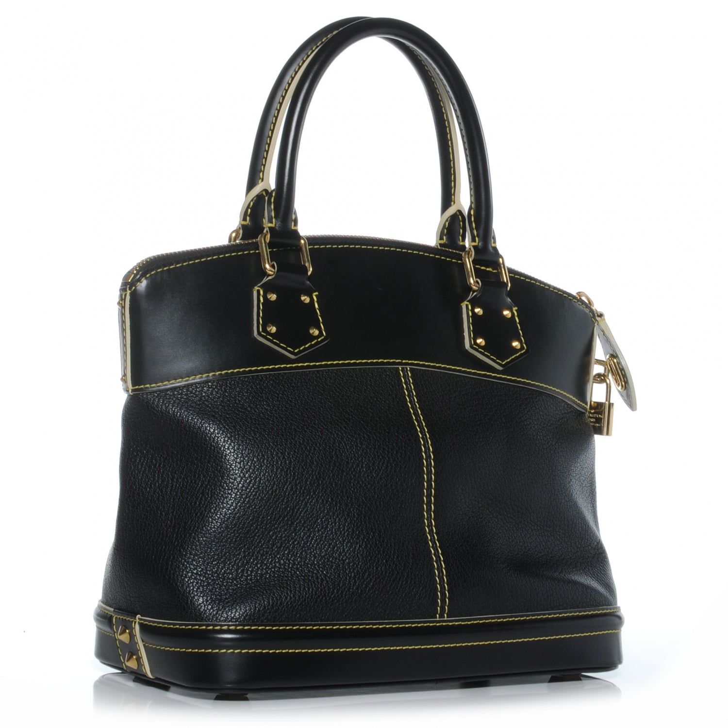 Louis Vuitton Suhali Lockit PM Black 3 of 8