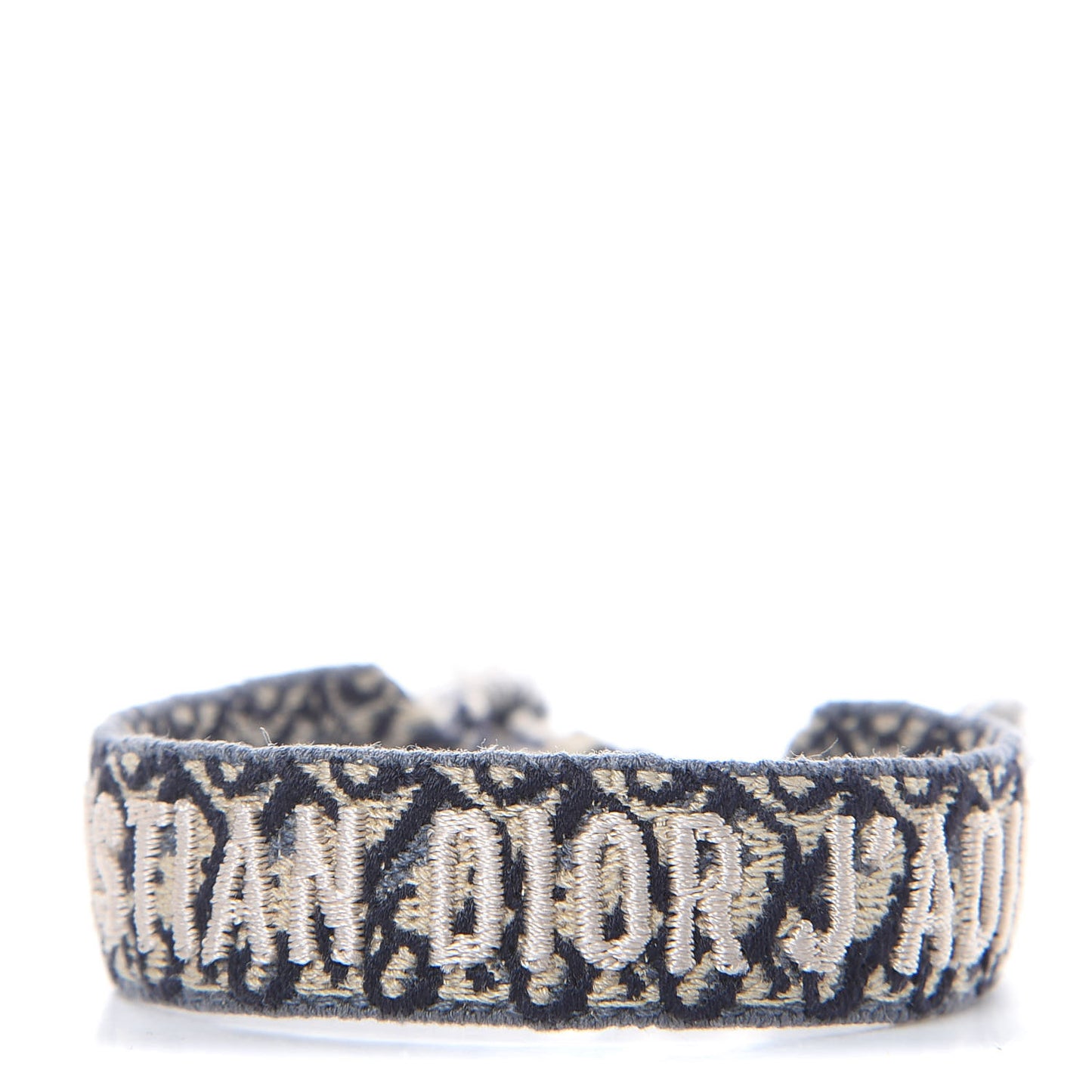 Woven Cotton J'Adior Friendship Bracelet Navy