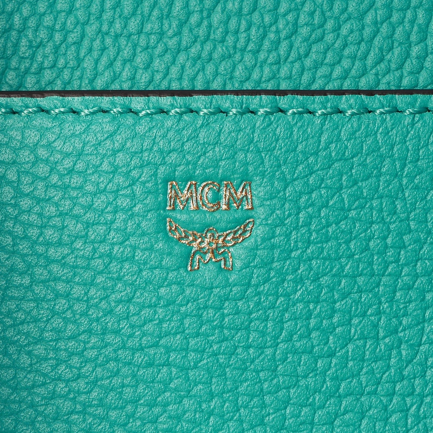 Grained Calfskin Medium Milla Convertible Backpack Oasis Green