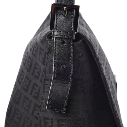 Fendi Zucchino Mama Baguette Black 11 of 15
