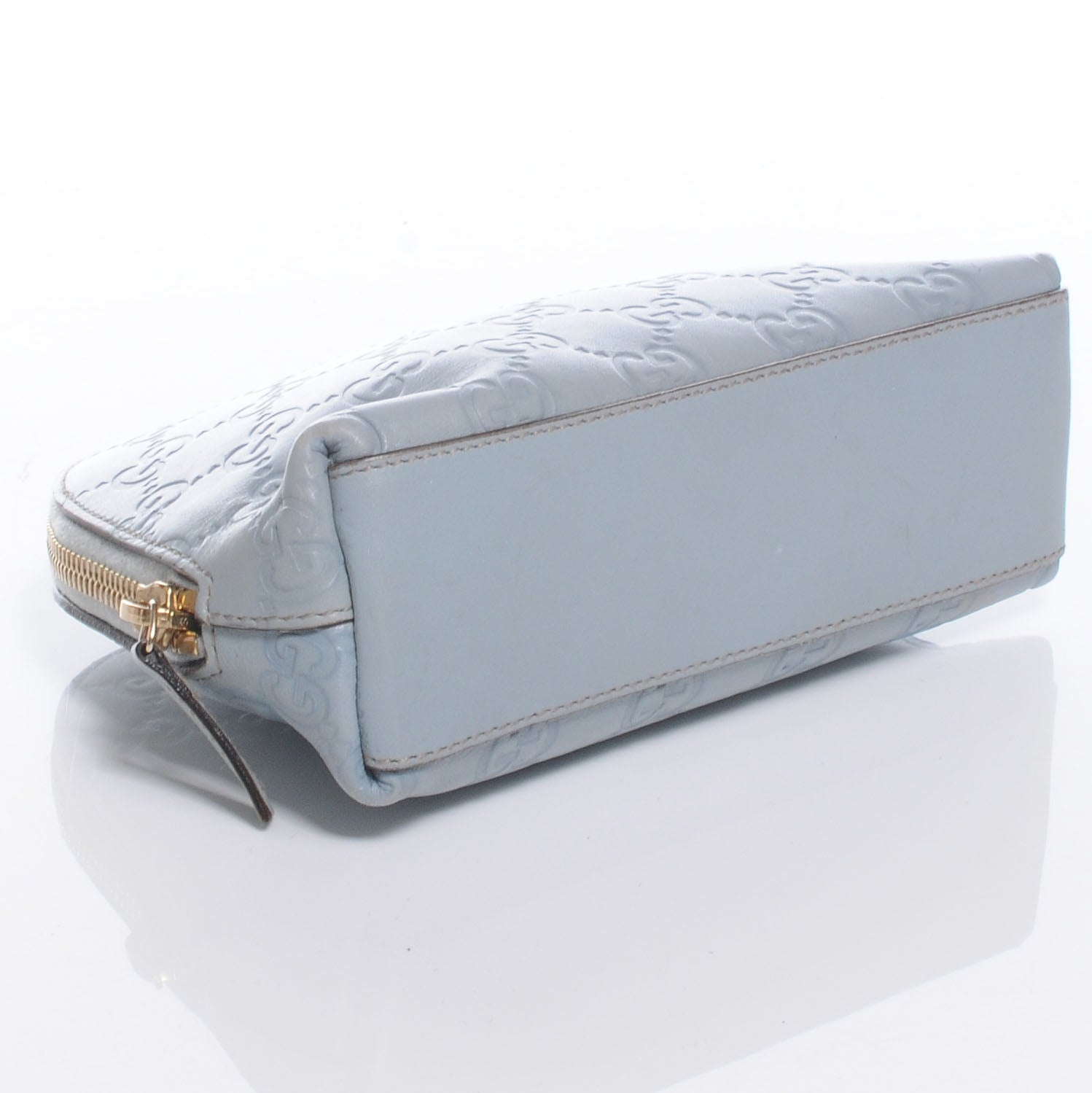 Gucci Guccissima GG Cosmetic Case Blue 4 of 7