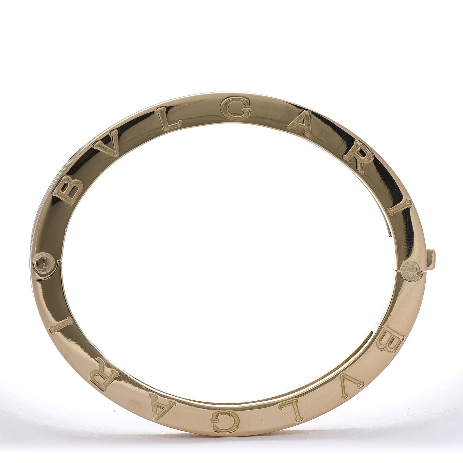 Bulgari 18K Yellow Gold B.Zero1 Bangle Bracelet 6 of 6
