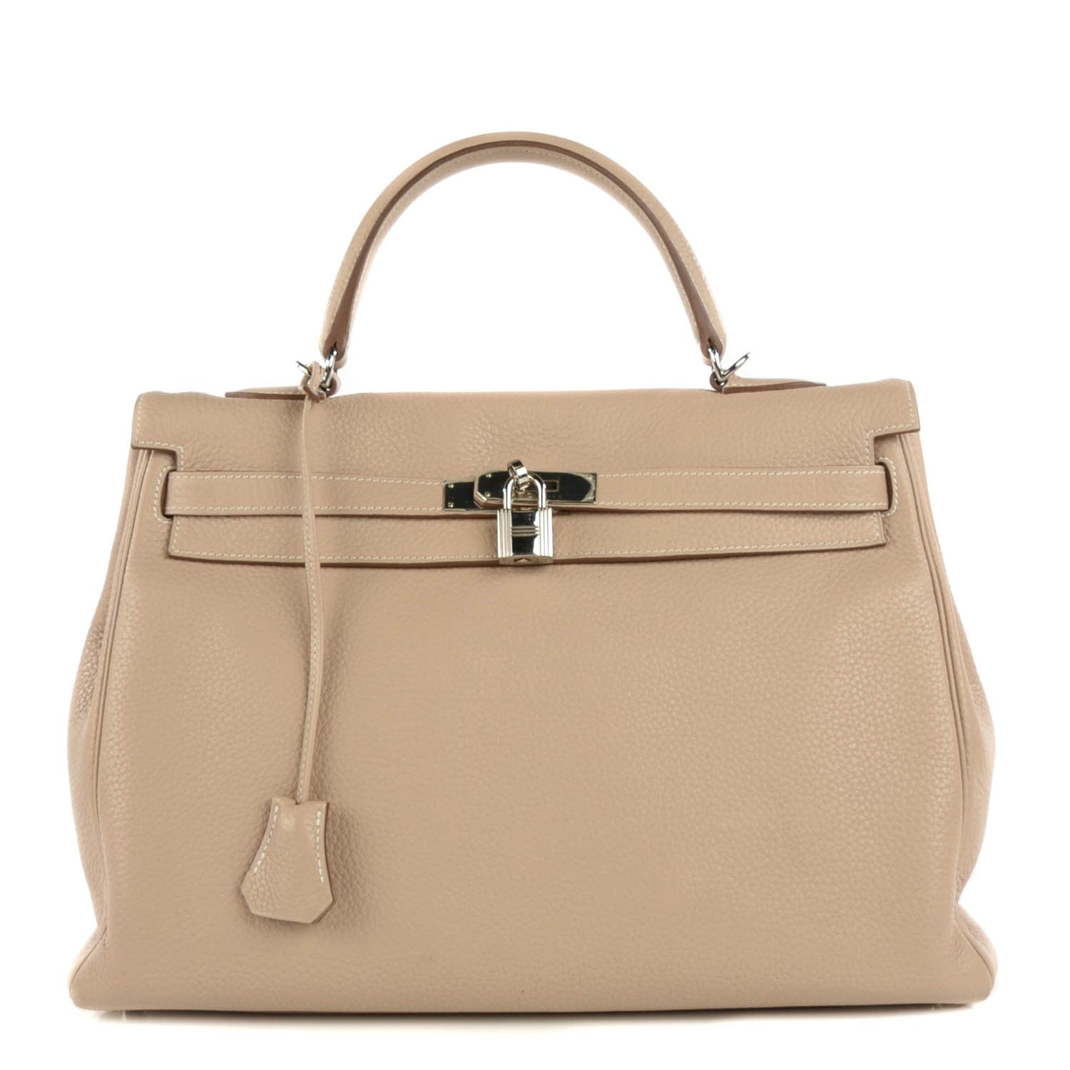Hermes Taurillon Clemence Kelly Retourne 35 Argile 1 of 25