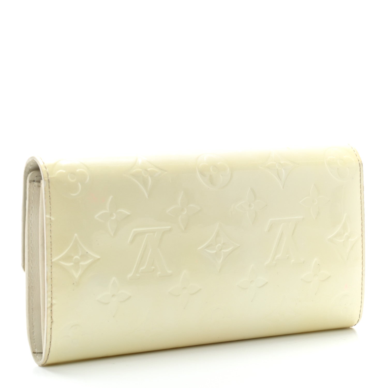Louis Vuitton Vernis Sarah Wallet Perle 3 of 9