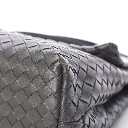 Bottega Veneta Nappa Intrecciato Large Olimpia Bag Light Grey 12 of 15