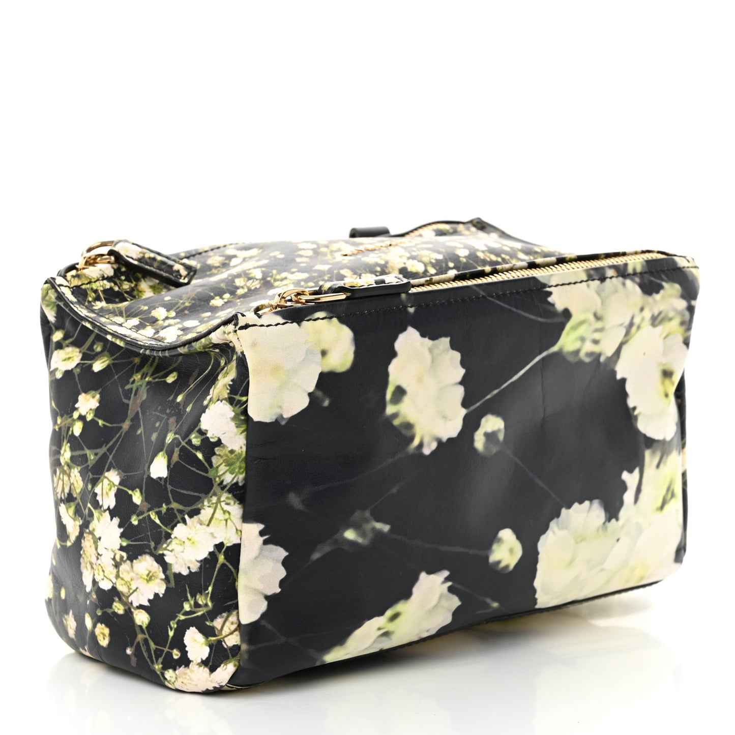 Lambskin Baby's Breath Print Medium Pandora Black