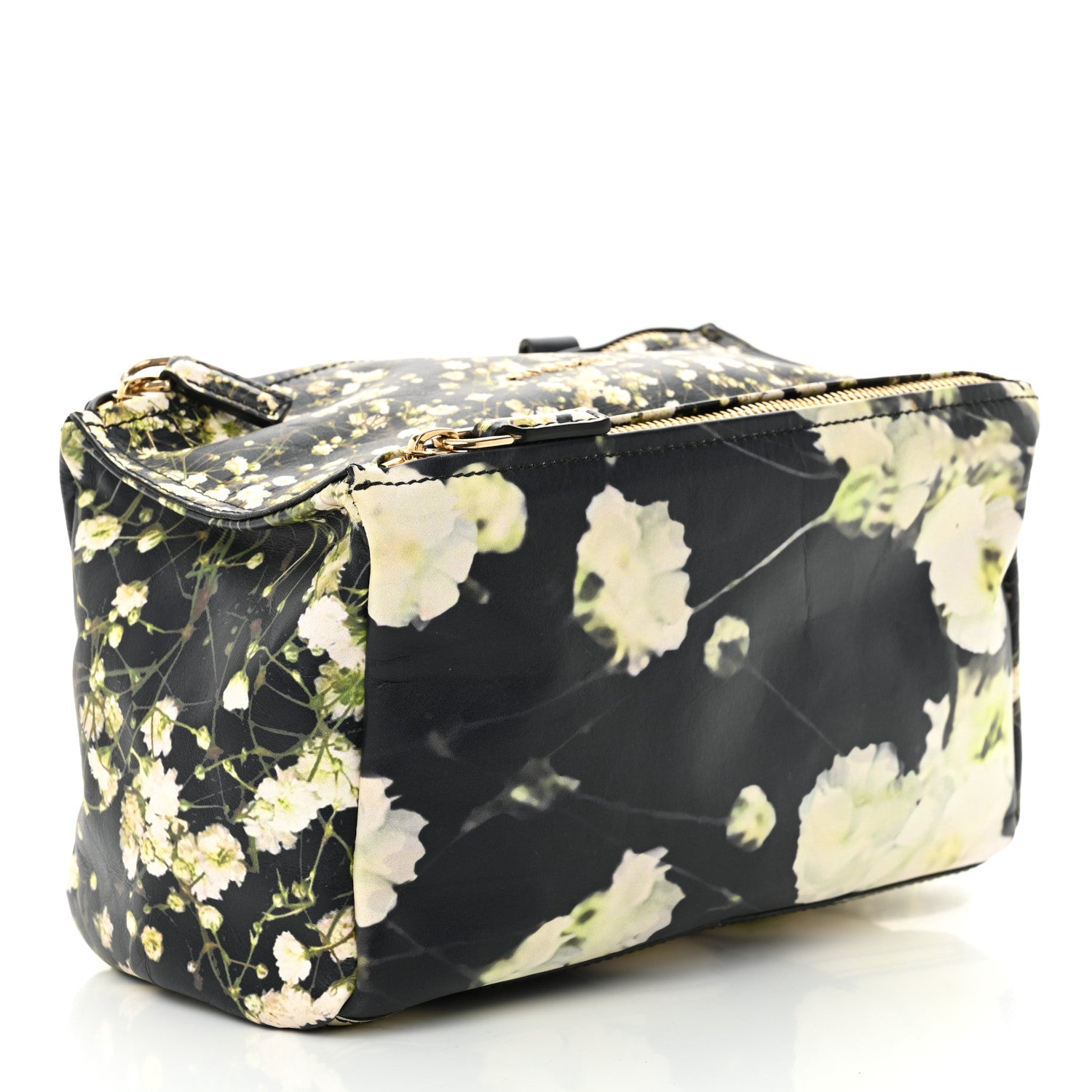 Givenchy Lambskin Baby's Breath Print Medium Pandora Black 4 of 11