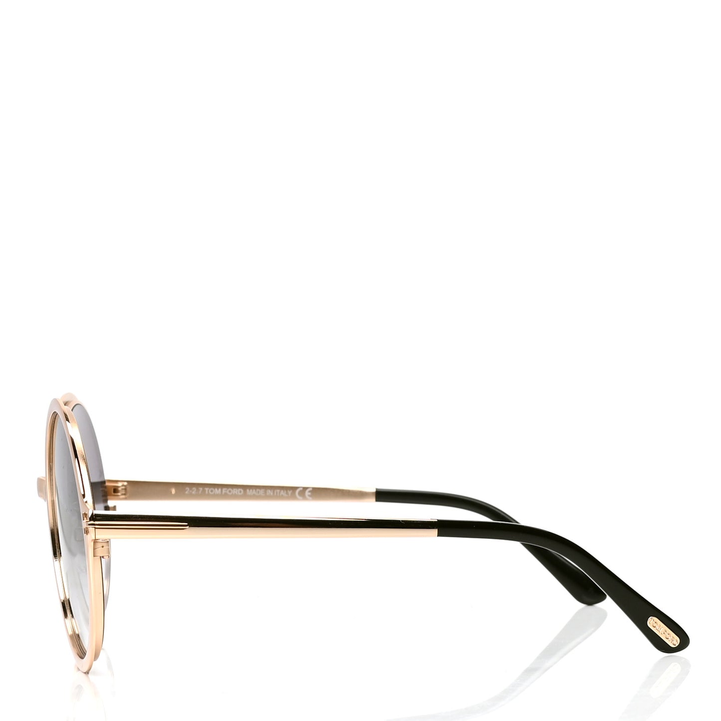 Round Ava 02 Sunglasses TF572 Gold