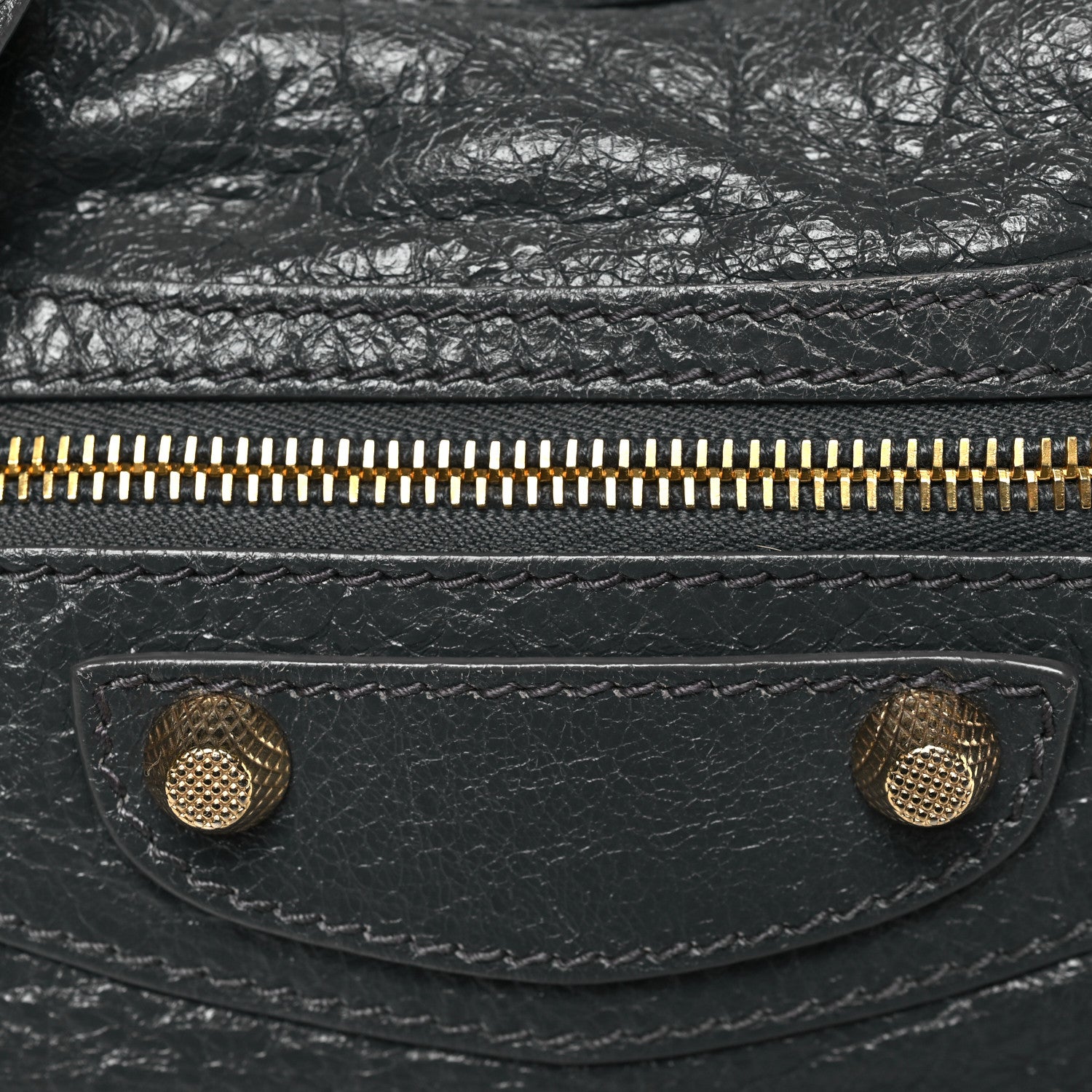 Balenciaga Agneau Giant 12 Gold Hardware City Gris Fossile 7 of 9