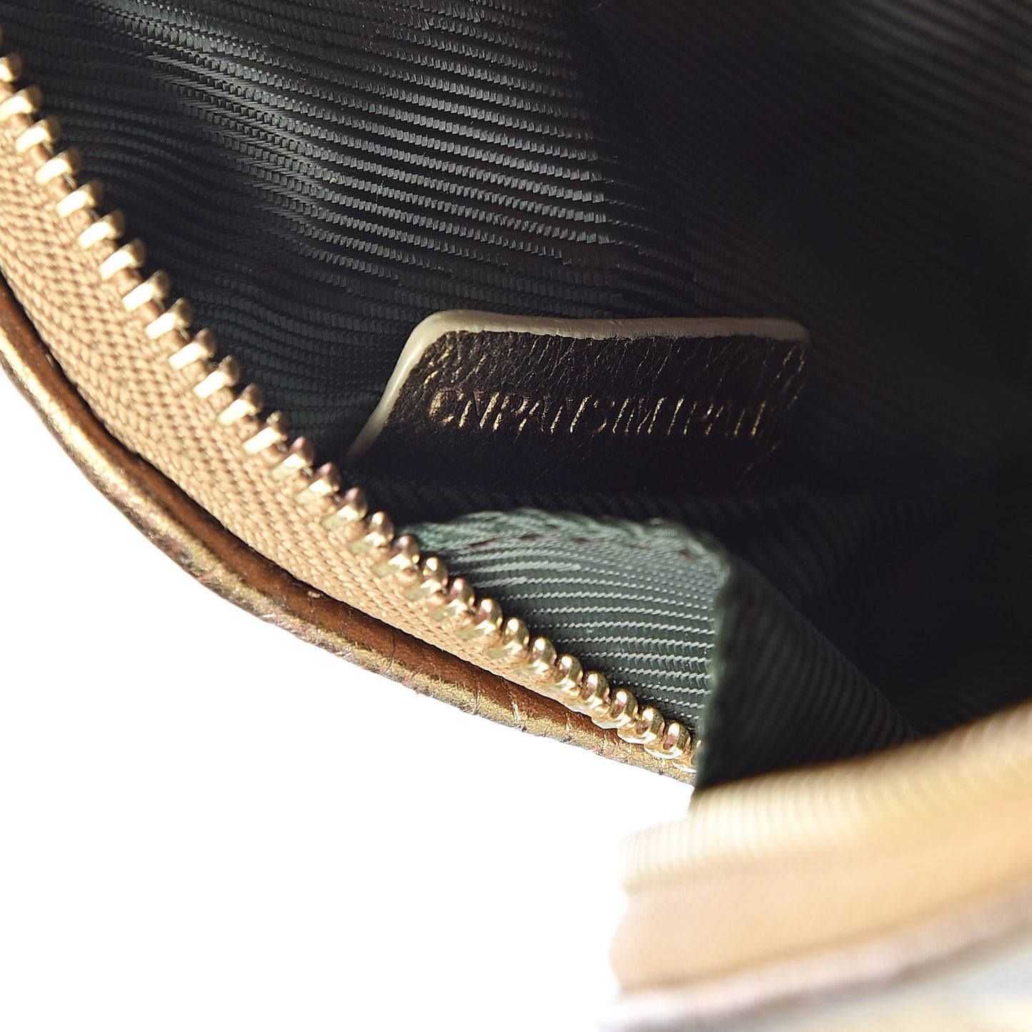 Shimmer Check Cosmetic Bag