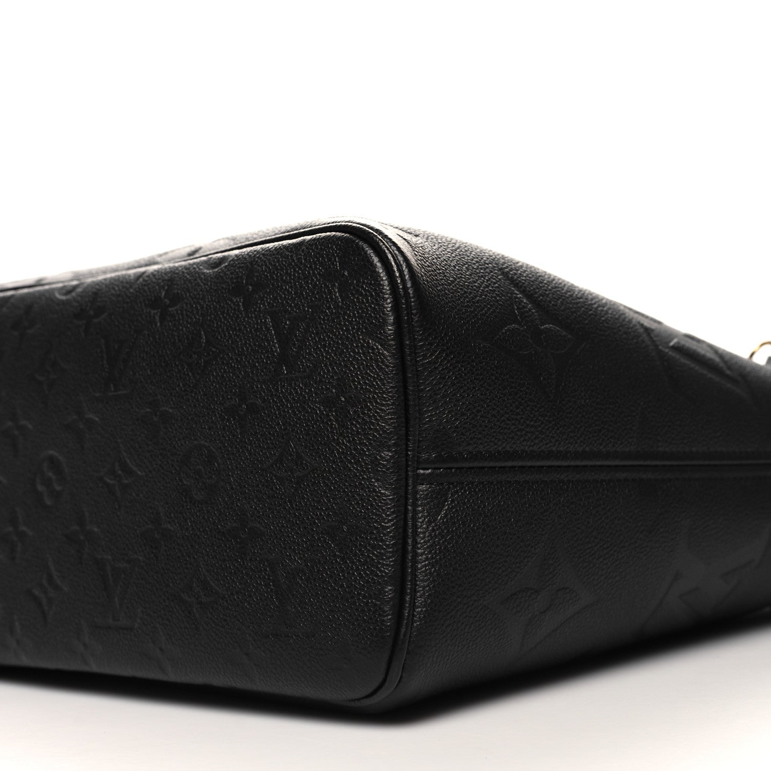 Louis Vuitton Empreinte Monogram Giant Neverfull MM Black 9 of 11