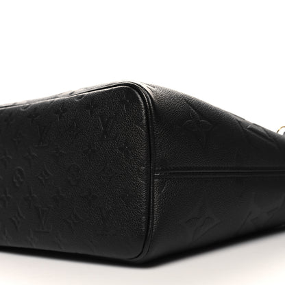 Louis Vuitton Empreinte Monogram Giant Neverfull MM Black 9 of 11