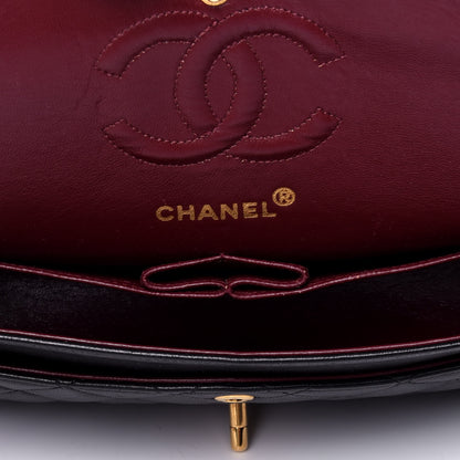 Chanel Lambskin Quilted Small Double Flap Black 5 of 5
