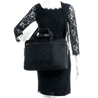 Louis Vuitton Damier Geant Associe PM Black 2 of 7