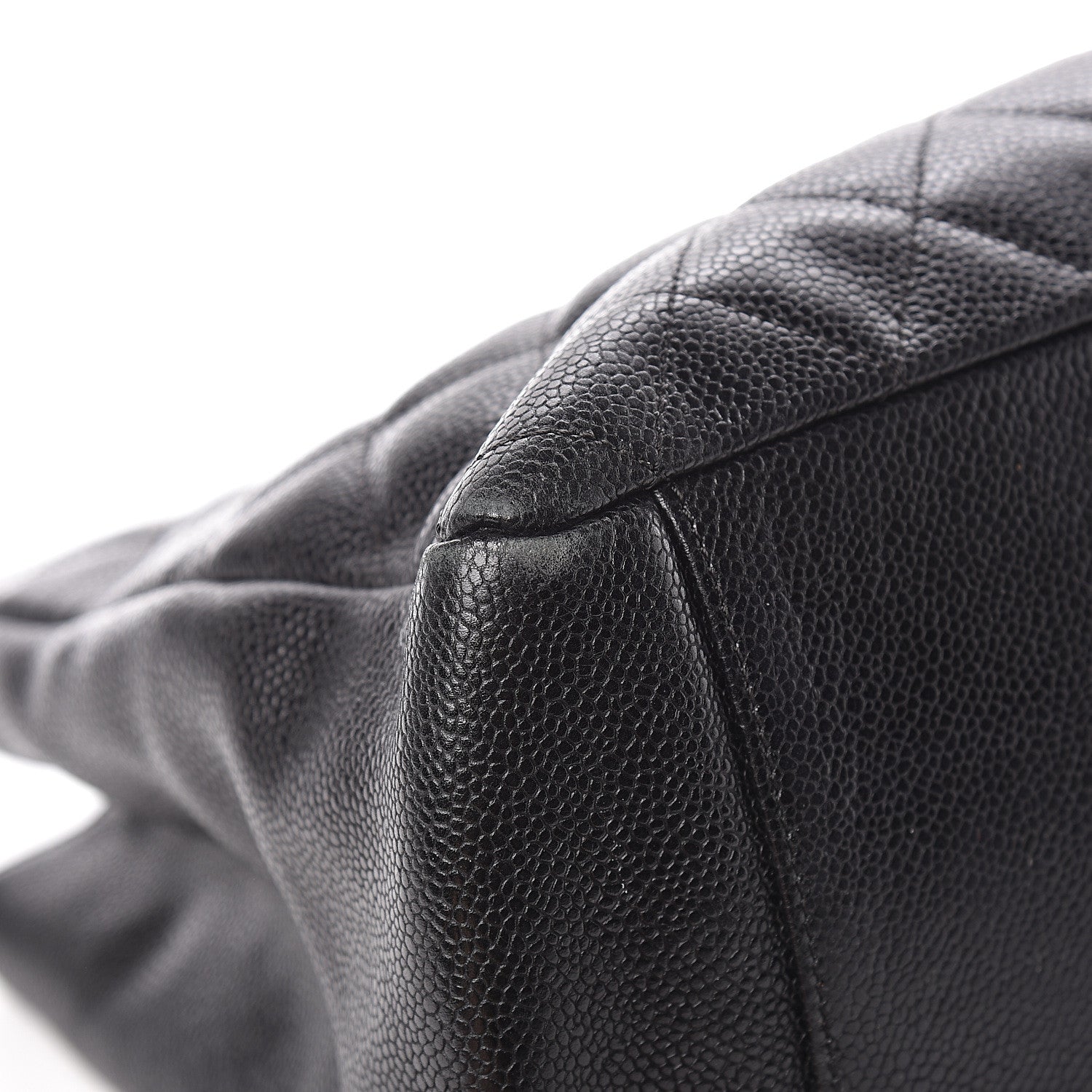 Chanel Caviar Quilted Grand Shopping Tote GST Black 11 of 15