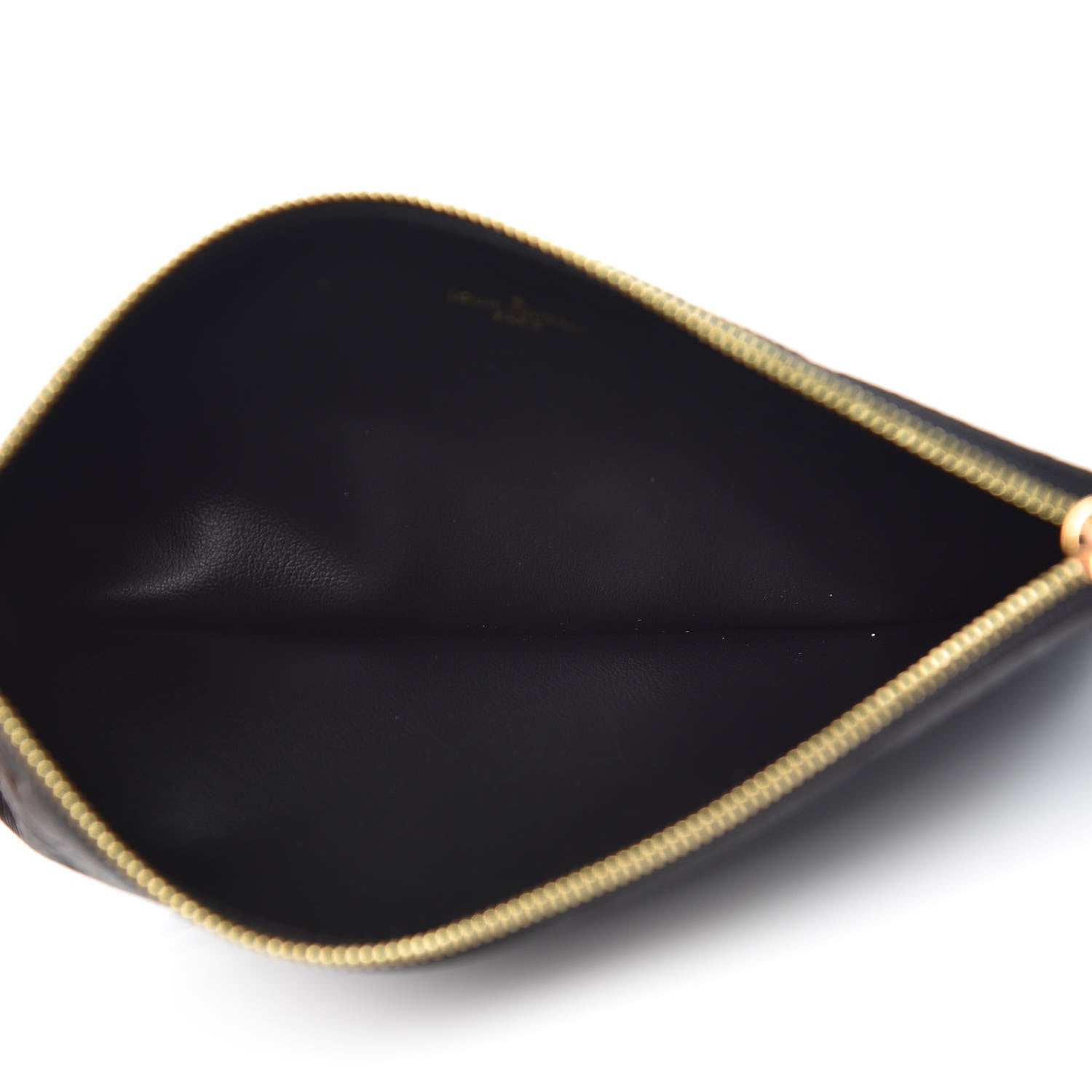 Louis Vuitton Empreinte Felicie Chain Wallet Zippered Insert Black 5 of 6
