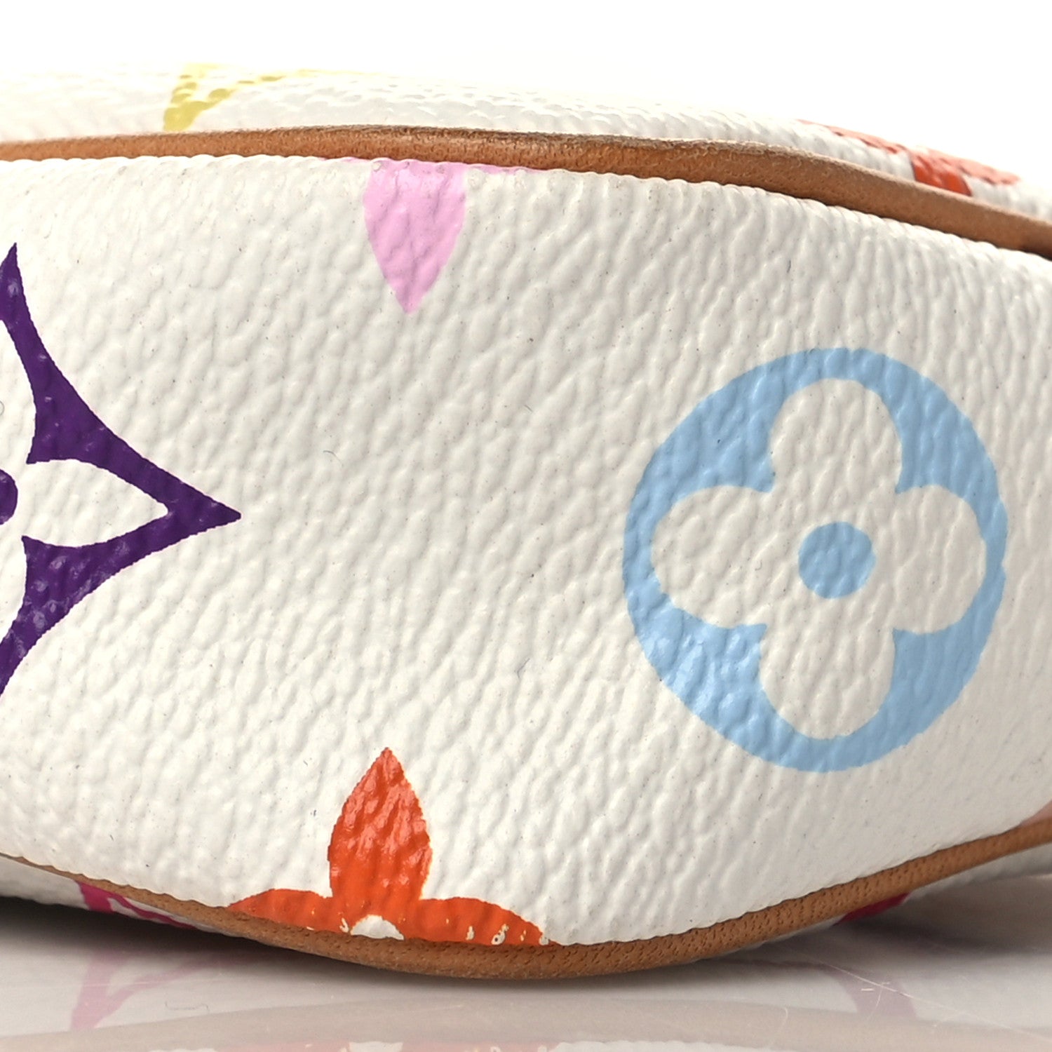 Louis Vuitton Monogram Multicolor Pochette Accessories White 9 of 9