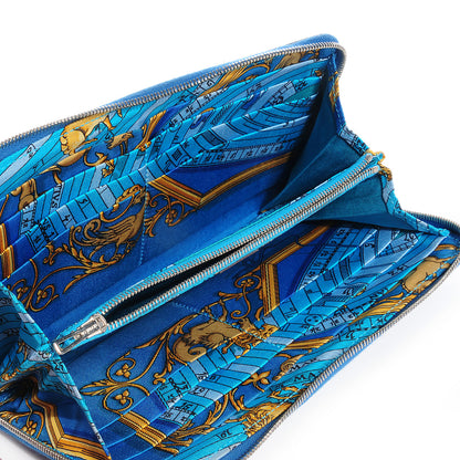 Hermes Epsom Silk'In Wallet Mykonos 5 of 9