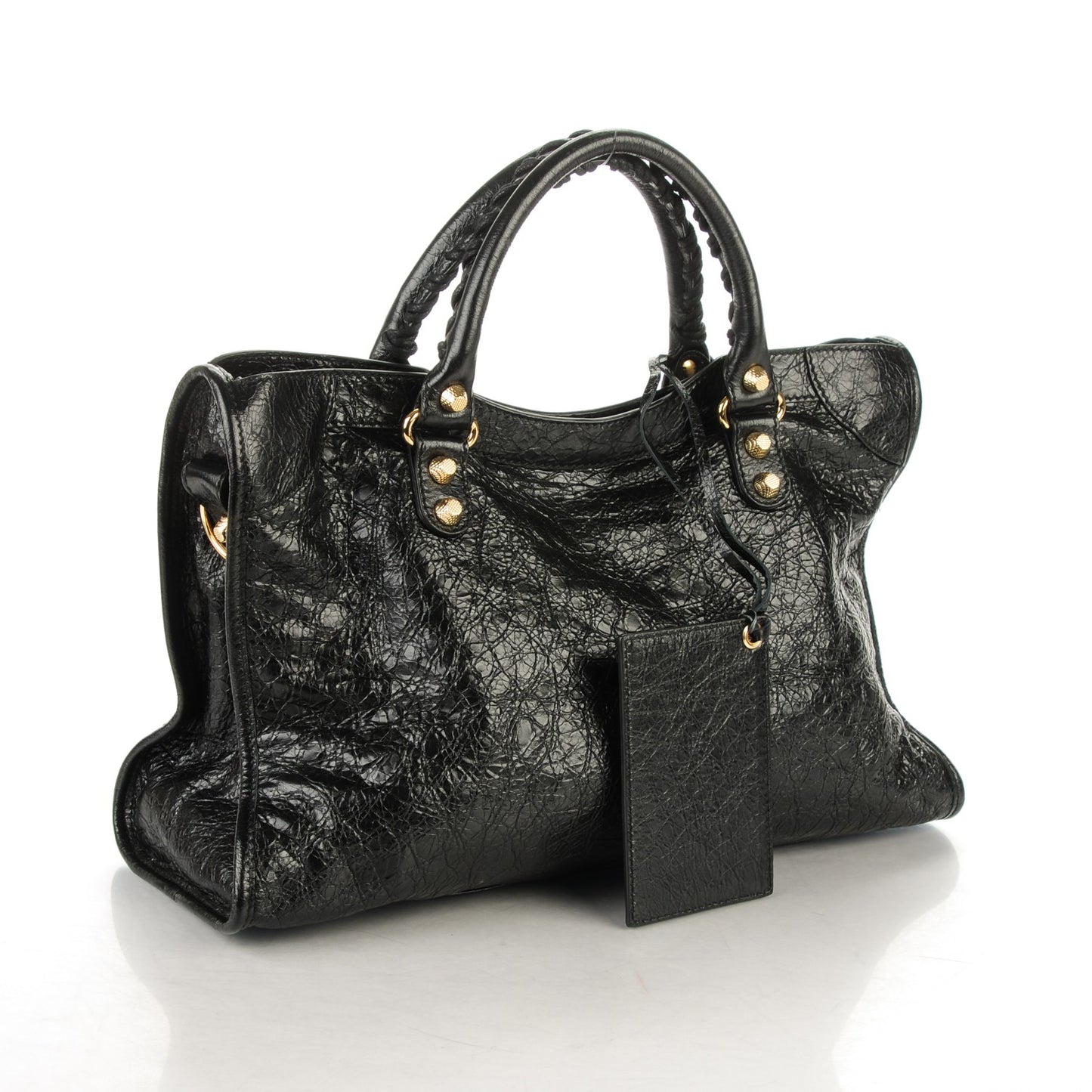 Agneau Giant 12 Gold Hardware City Black