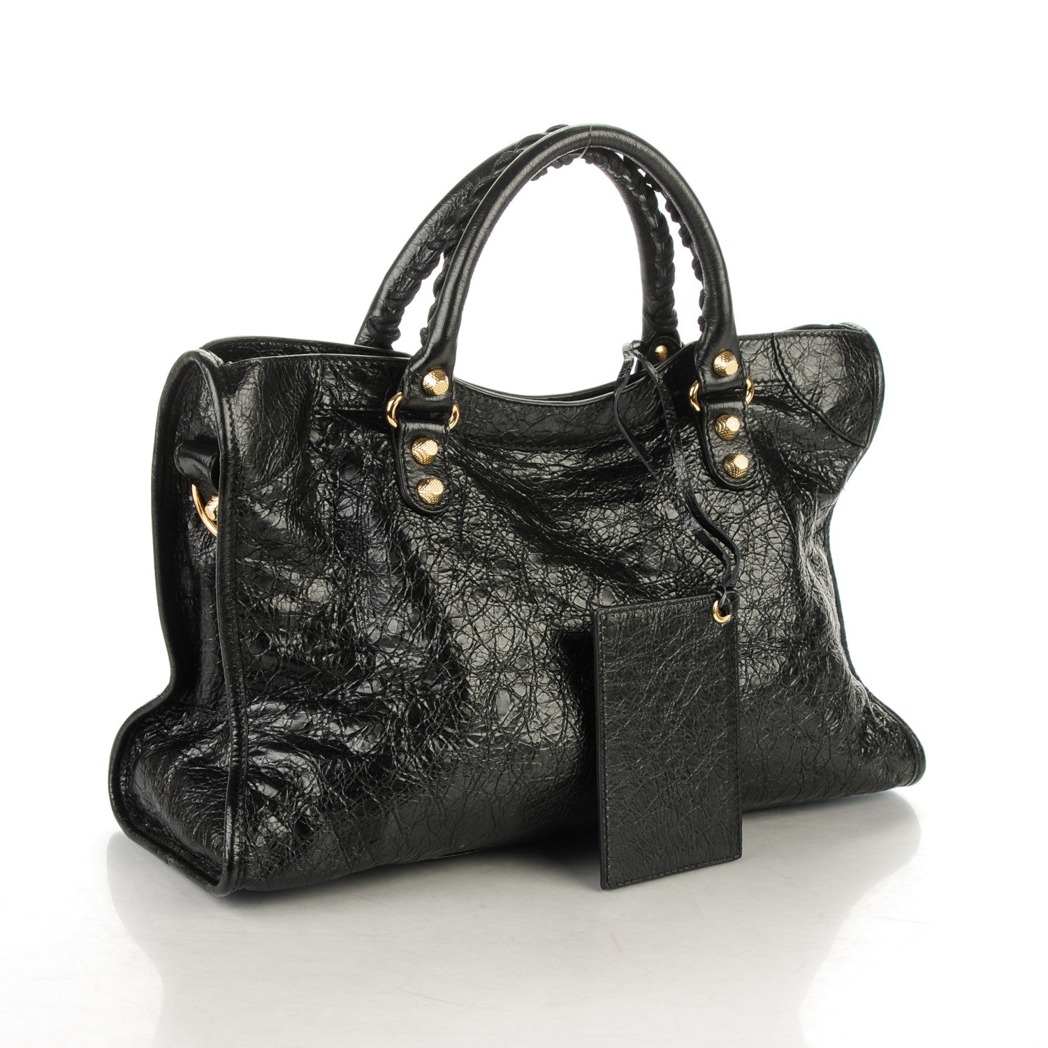 Balenciaga Agneau Giant 12 Gold Hardware City Black 3 of 7